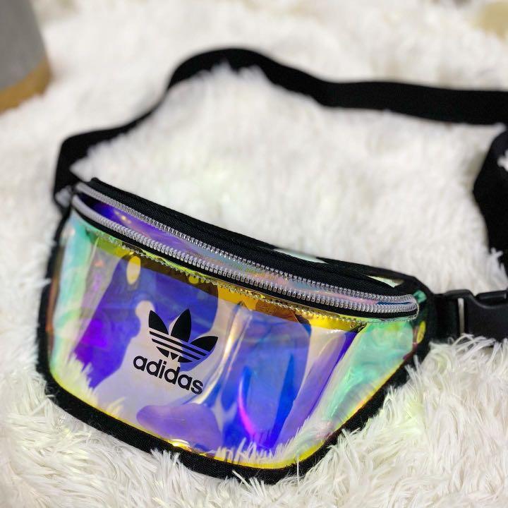 Adidas transparent waist clearance bag