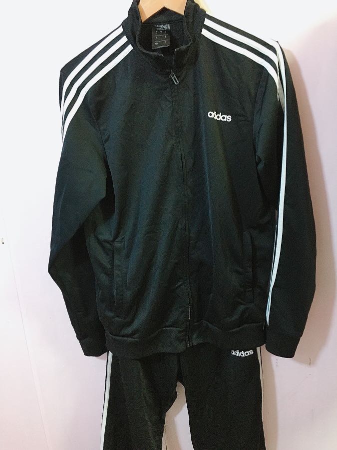 Adidas track pants and jacket, Men's Fashion, Activewear on Carousell