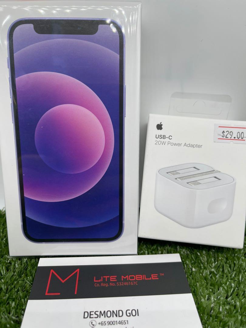Apple Iphone 12 Mini 128gb Purple Mobile Phones Gadgets Mobile Phones Iphone Iphone 12 Series On Carousell
