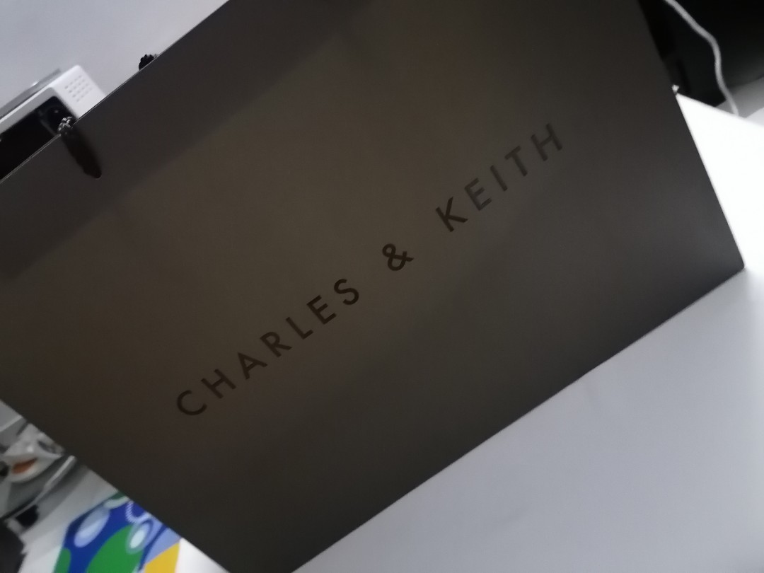 Paper bag charles 2024 and keith 2019