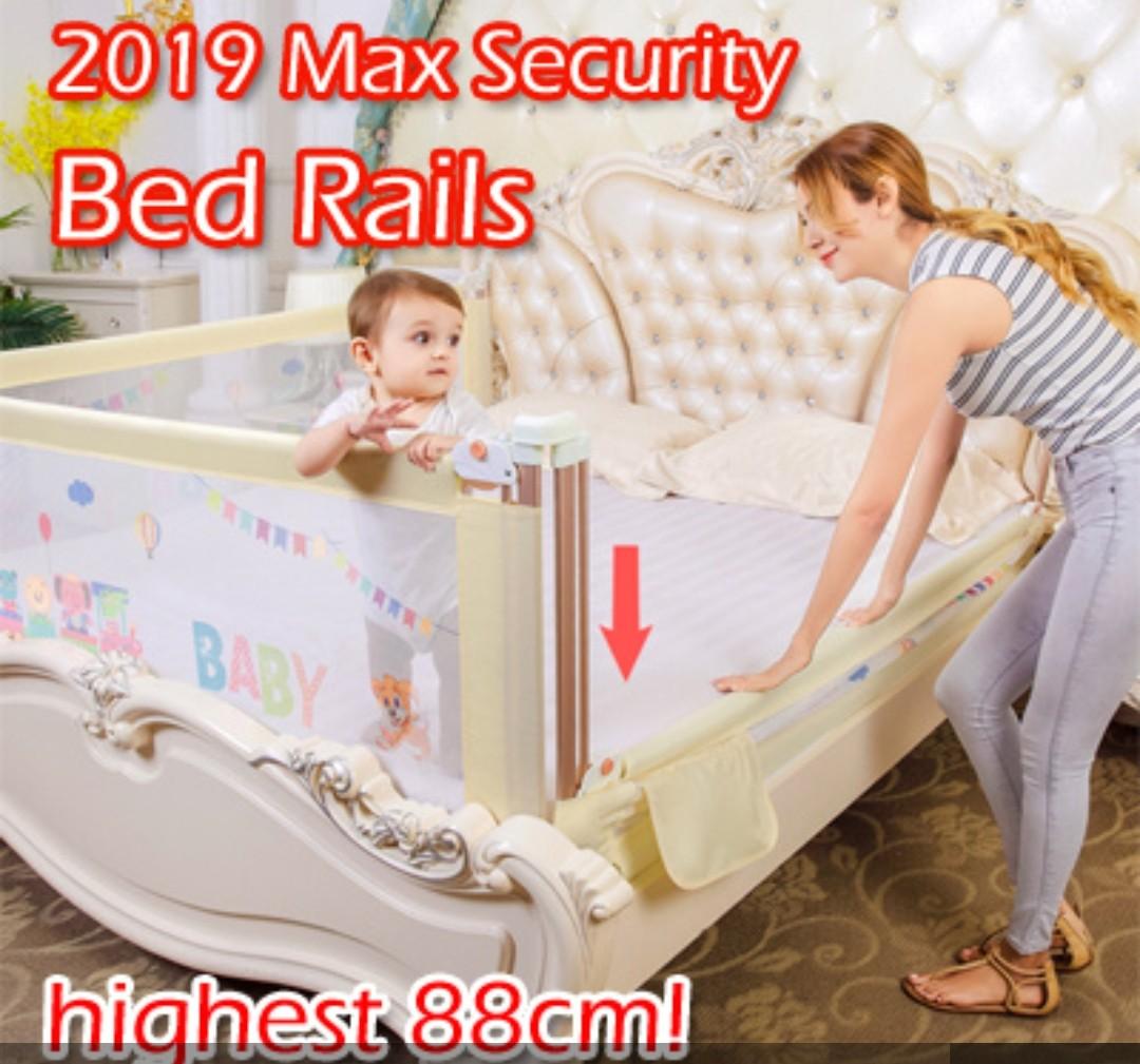 baby bed rail protector