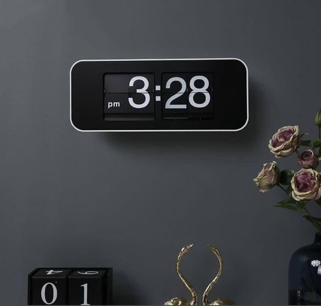 Big Flip Clock from Fartech, Furniture & Home Living, Home Decor