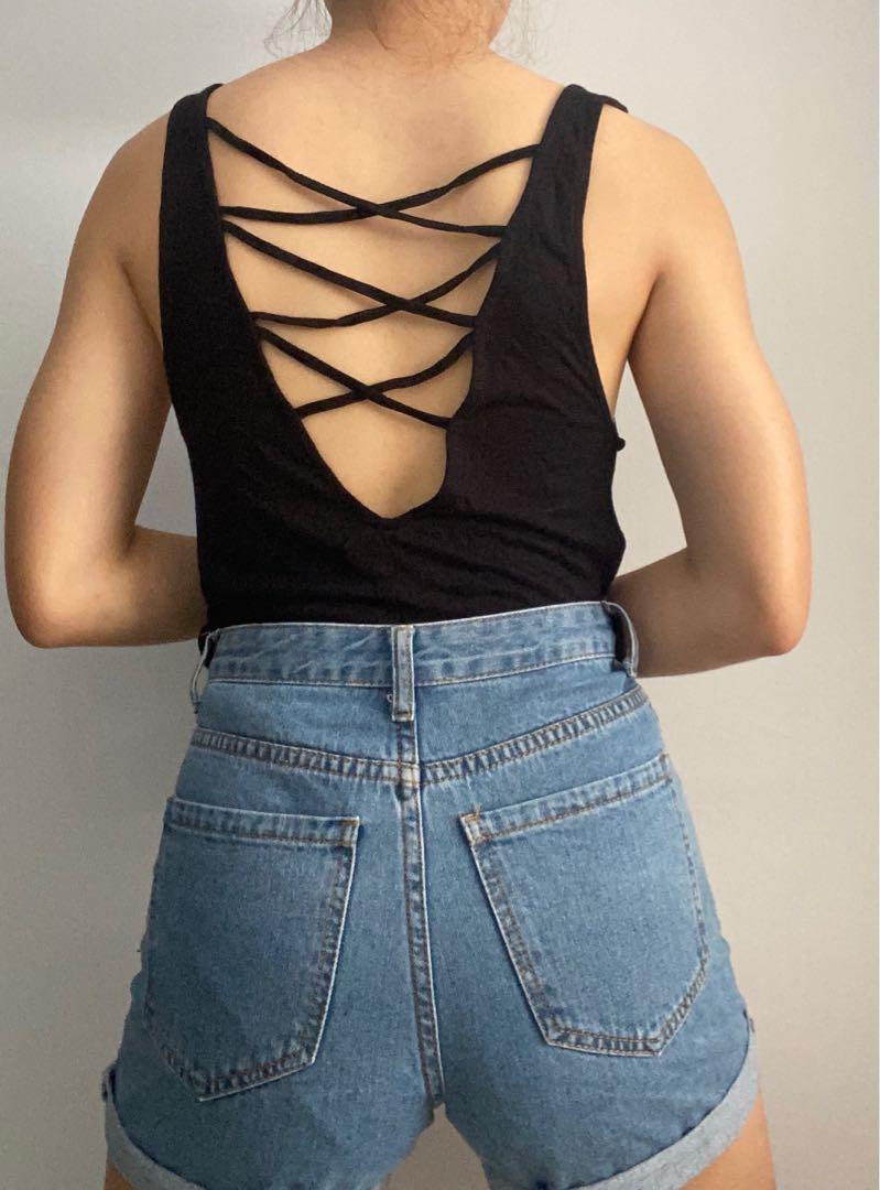 H&m criss cross top online
