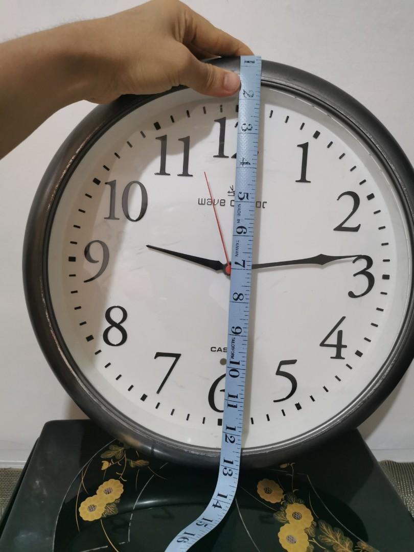 CASIO wall clock from Japan Furniture Home Living Home Decor