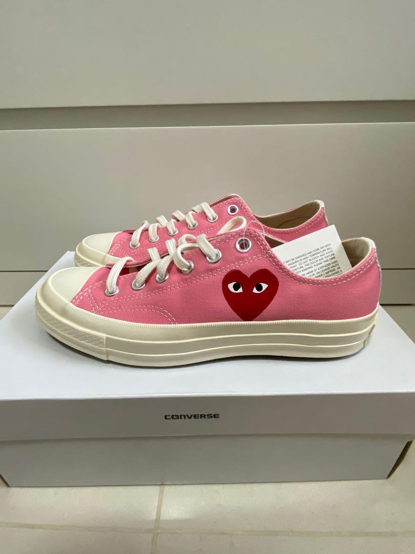 CDG Play x Converse Chuck 70 Low Cut Sneakers