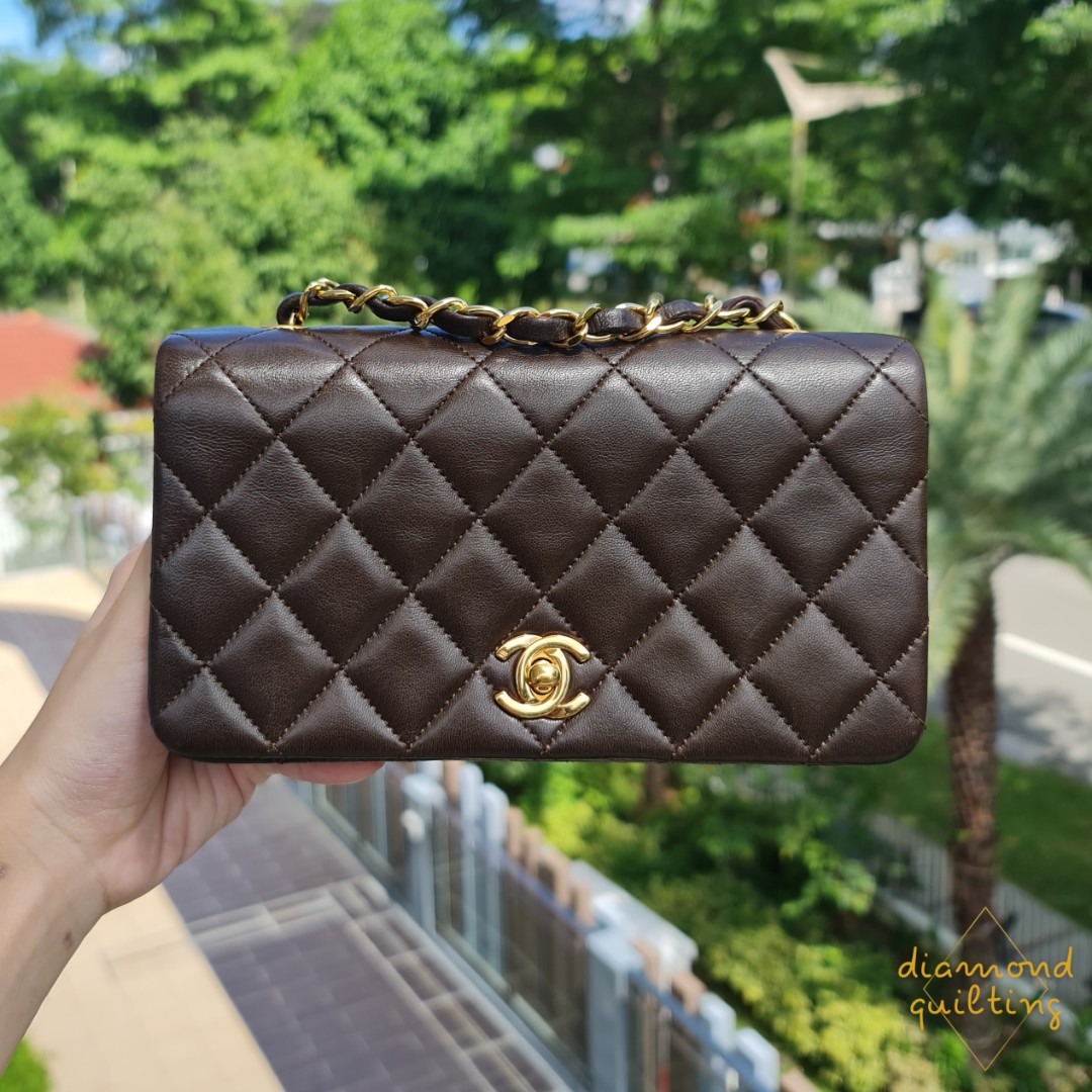 Chanel Classic Flap Bag in Brown Leather  UFO No More