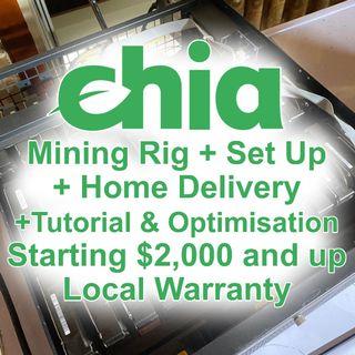 💲CHIA💲 Mining Rig XCH Coin Farming Plotting Plotter