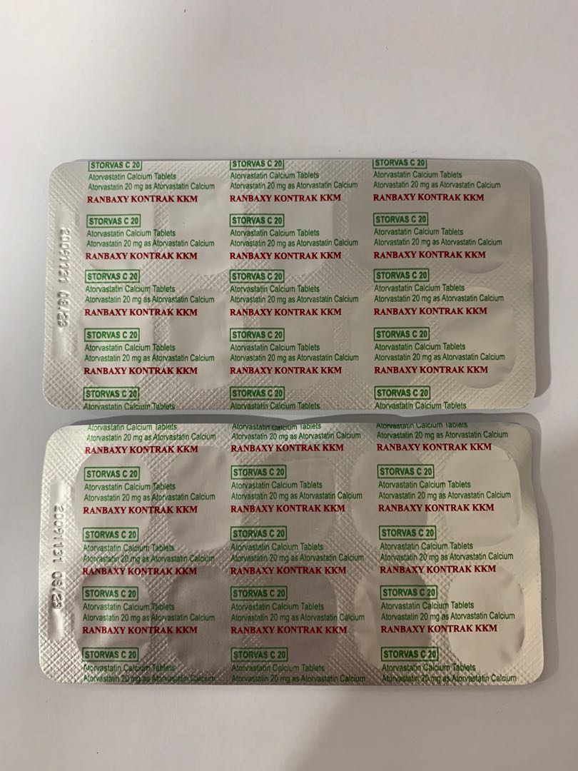 20 mg atorvastatin Atorvastatin (Oral