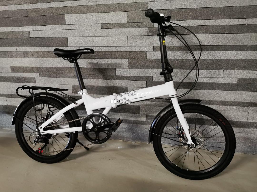 Crolan 20 Foldable Bicycle Immediate handover Sports Equipment Bicycles Parts Bicycles on Carousell