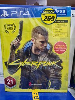 Cyberpunk for PS4/PS5 Brand New Sealed from UAE