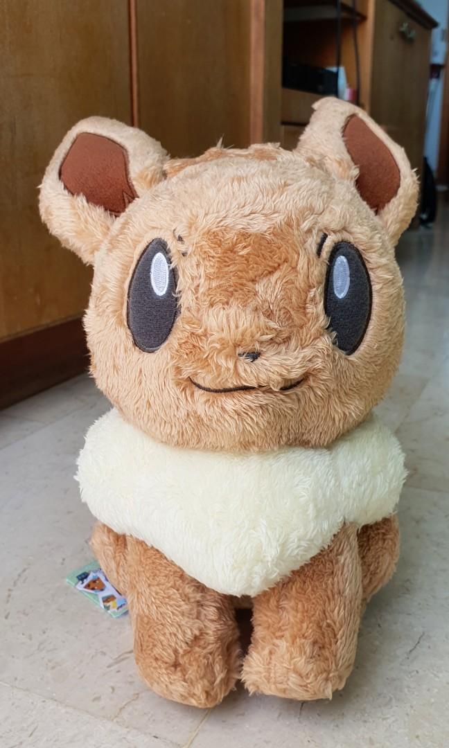 Fluffy eevee plush cheap