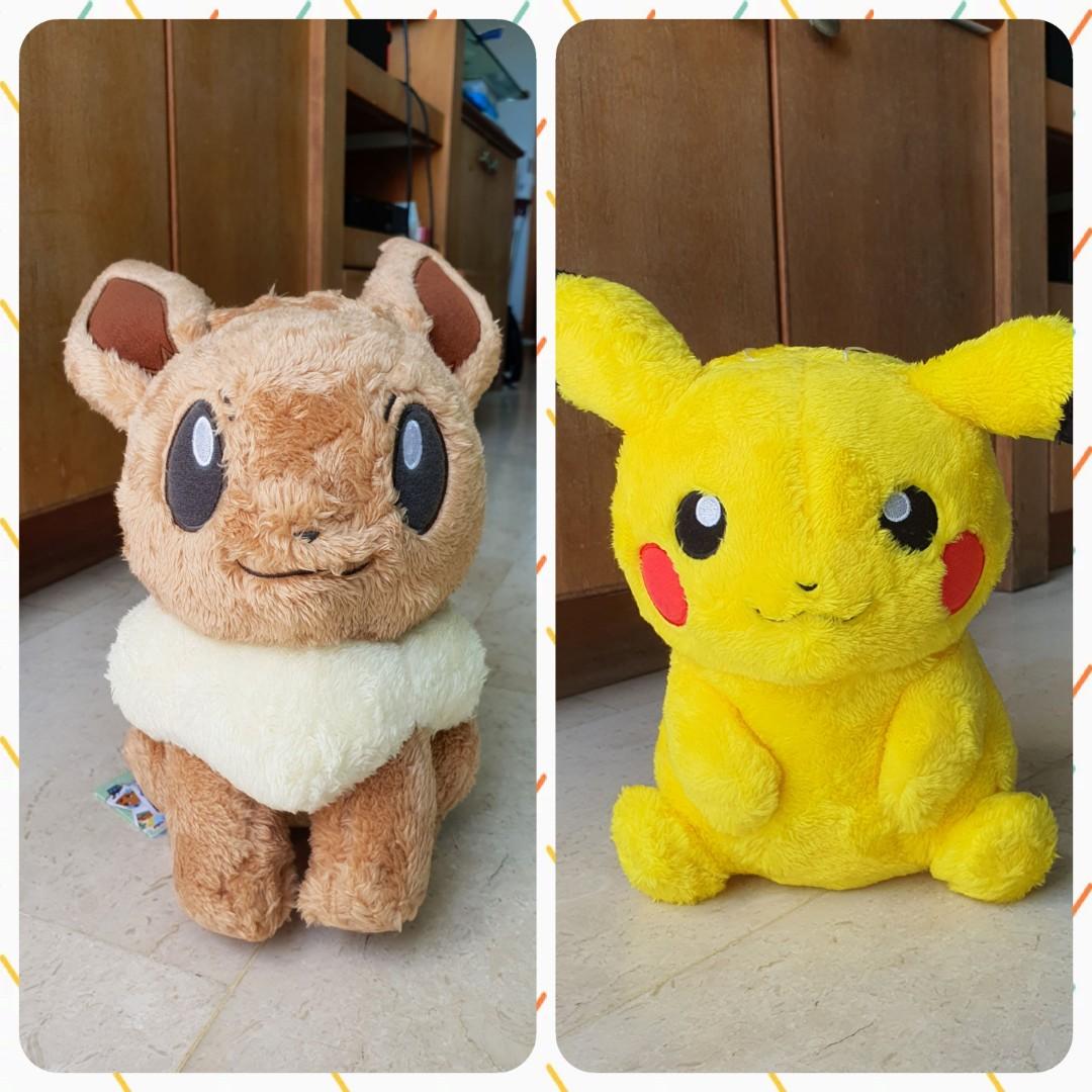 pikachu fluffy plush