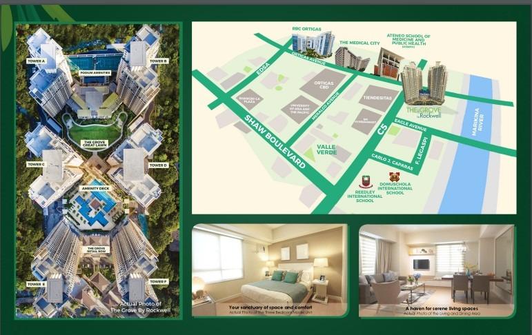 FOR RENT: The Grove by Rockwell Studio Unit (Category: Apartments & Condos) located in Pasig City. Submitted by csl088 (Listing ID 1086930812, Image 3). Description: Tower E Semi Furnished Studio Unit at The Grove by Rockwell located near Ortigas and Libis. Experience independence in your lifestyle choices, mobility, and leisure with accessible amenities within the area. Stay fit at The Grove’s gym, take a jog around the Great Lawn, or browse var