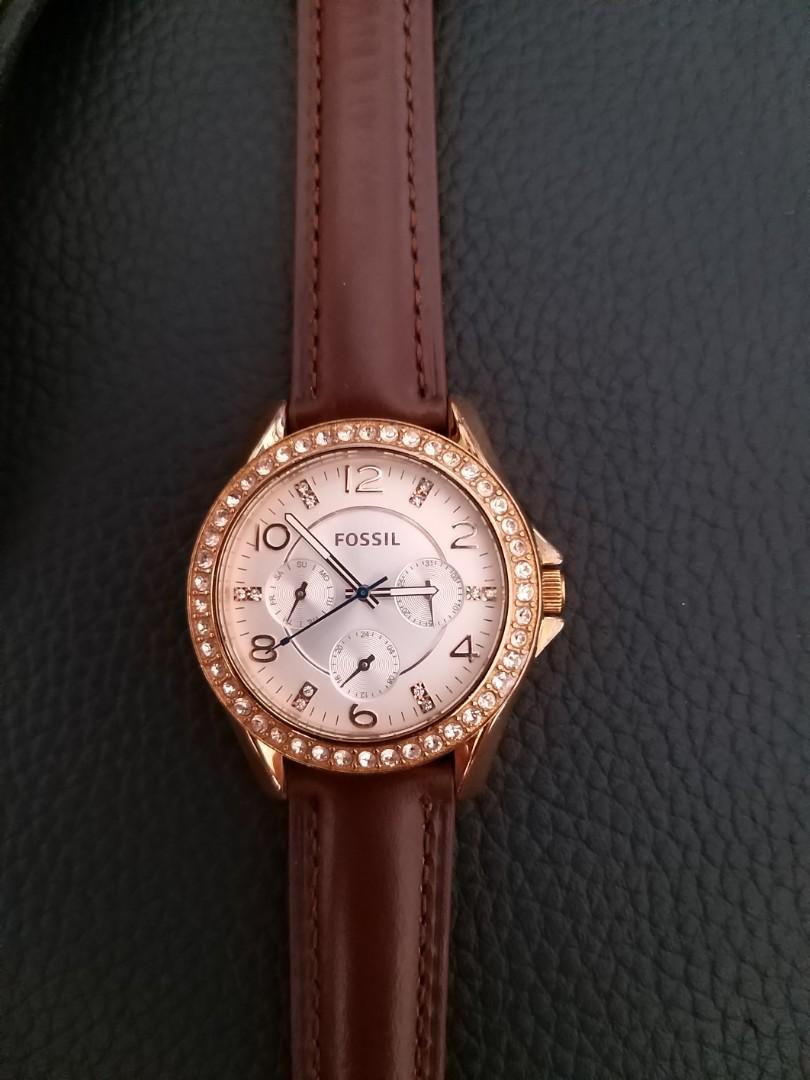 Fossil ES3887 Riley Multifunction authentic like new Fesyen