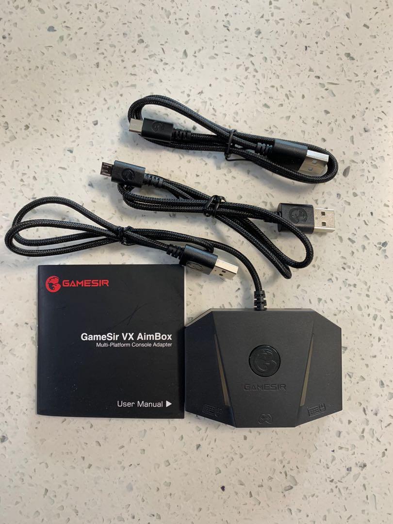 Gamesir Vx Aimbox Keyboard Mouse Converter For Gaming Consoles Computers Tech Parts Accessories Computer Keyboard On Carousell