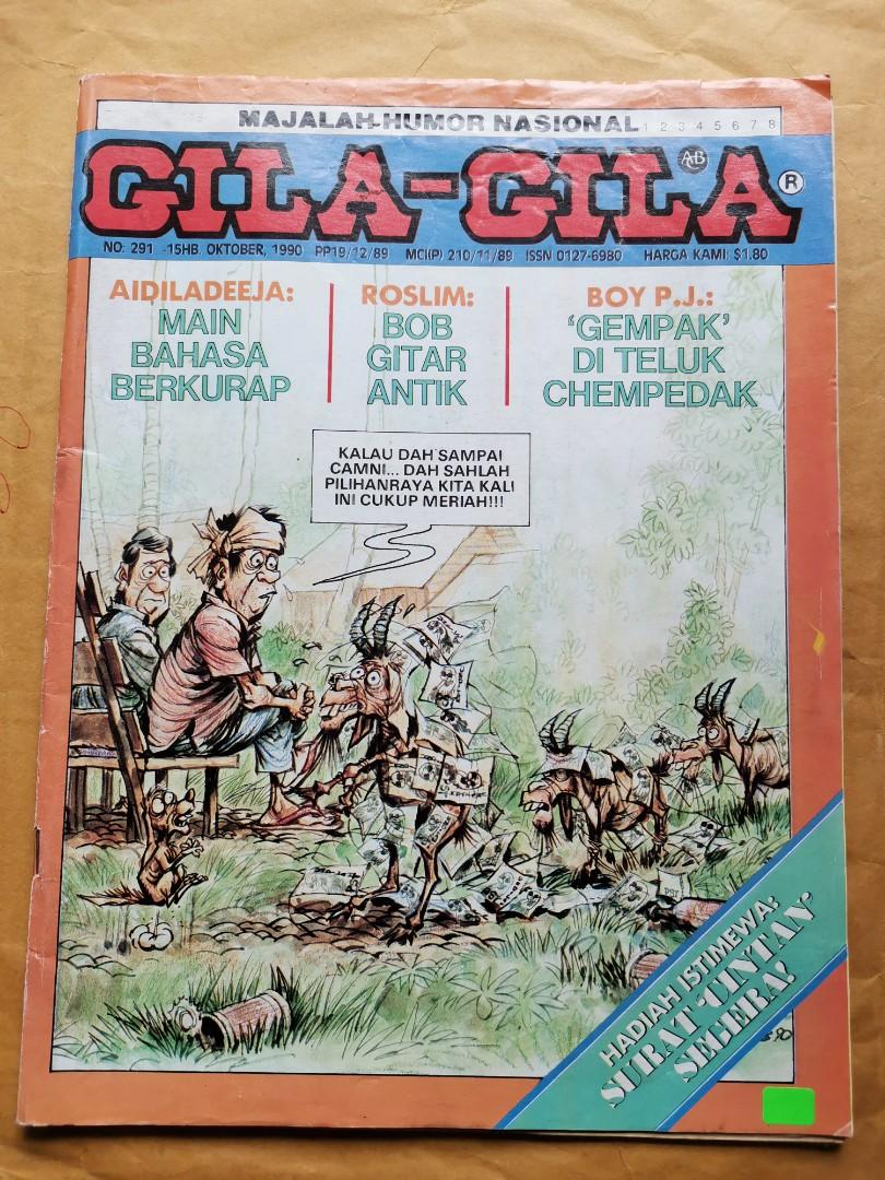 GILA-GILA No. 291, Books u0026 Stationery, Comics u0026 Manga on Carousell