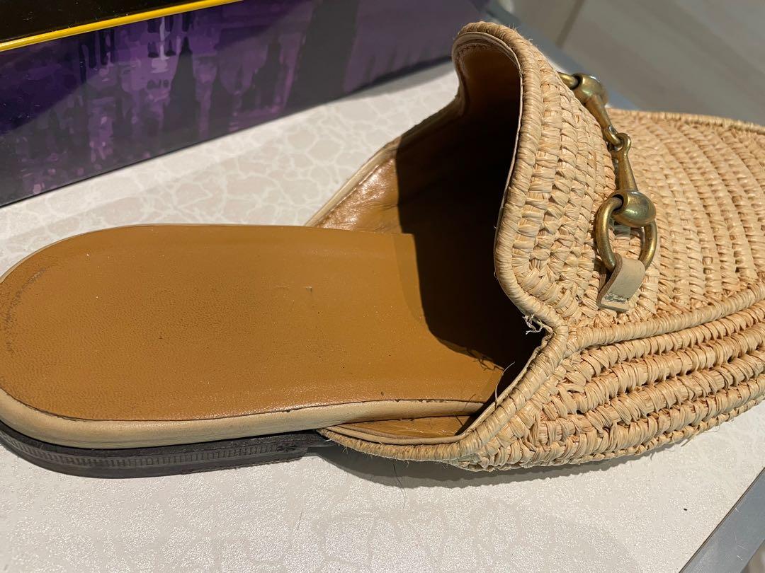 Gucci Princetown Raffia Men S Loafer Men S Fashion Footwear Dress Shoes On Carousell