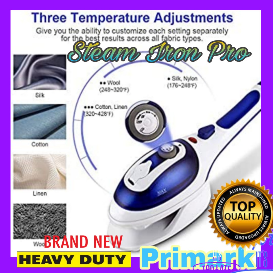 HandHeld Hanging Garment Steamer vertical vaporizer clothes iron, TV