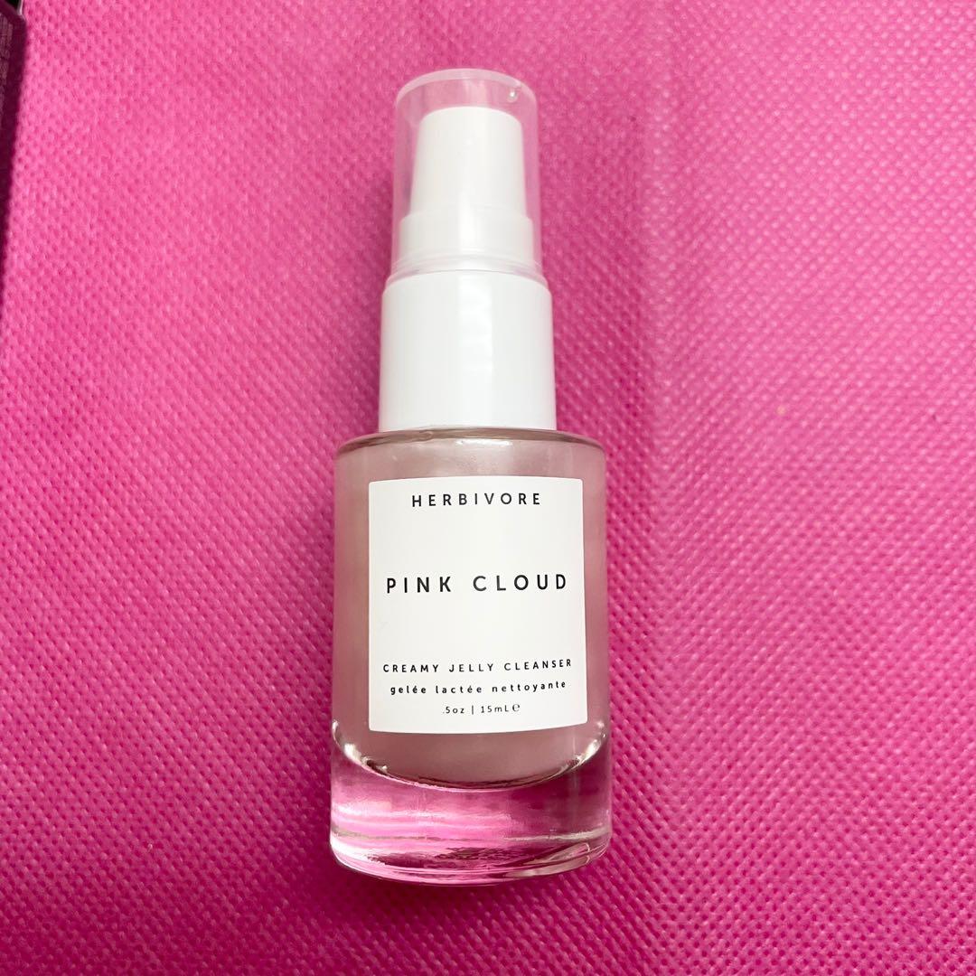 Herbivore Pink Cloud Creamy Jelly Cleanser 15ml Beauty Personal Care Face Face Care On Carousell