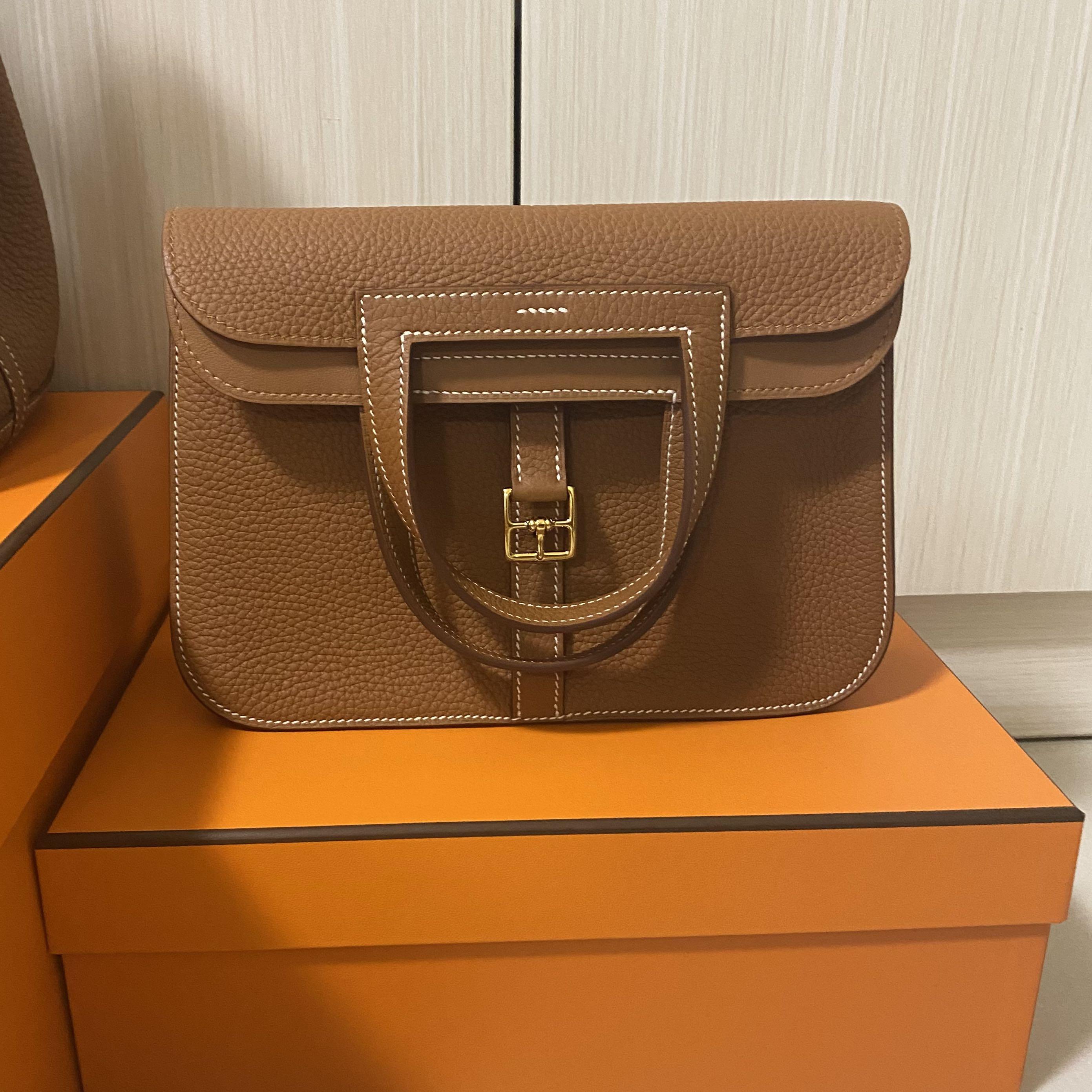 Hermes halzan gold new arrivals