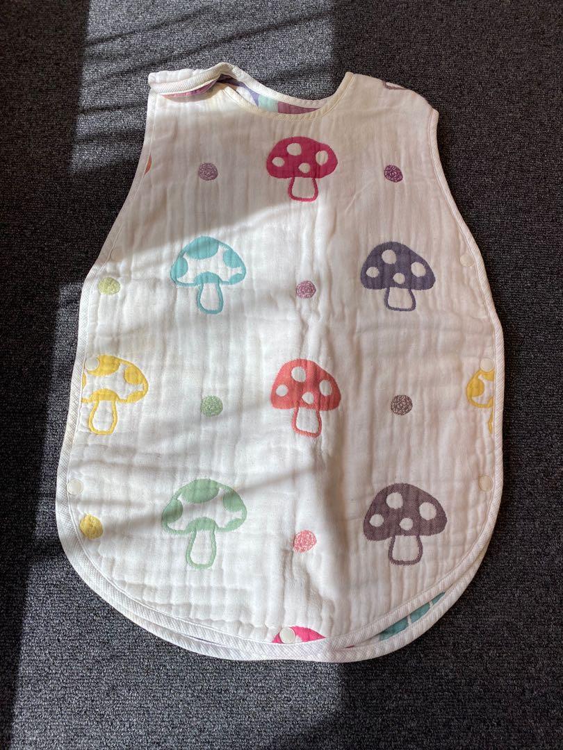 日本製hoppetta 6重紗磨菇睡袋 防踢被 兒童 孕婦用品 時裝 Carousell