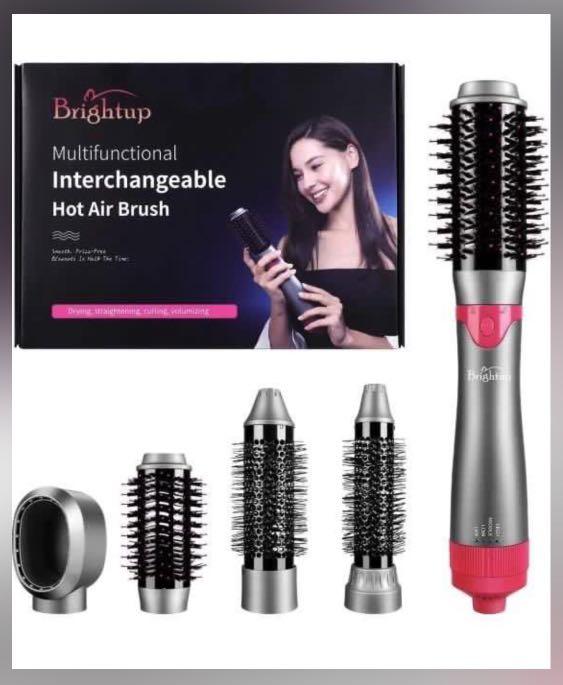 Brightup Hot Air Brush Hair Dryer Brush Styler Volumizer