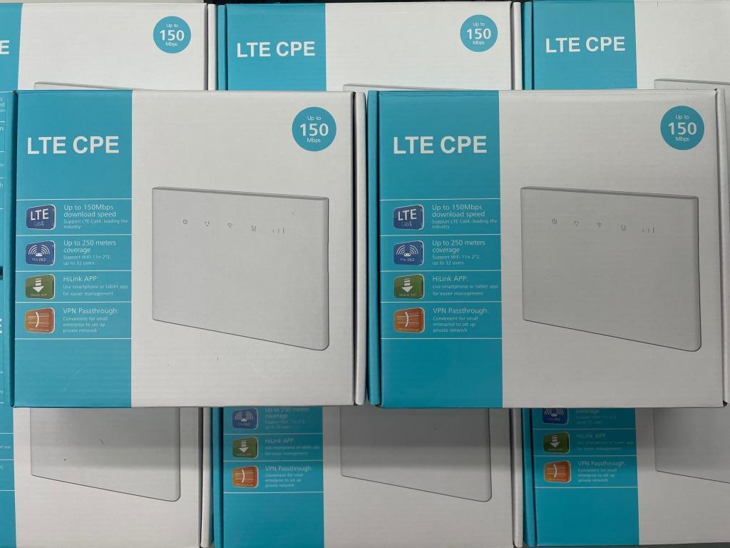 Huawei B315 UNLOCKED (FREE MOD + AIO + 2x 5dBi ANTENNA) B315s-607 4G ...
