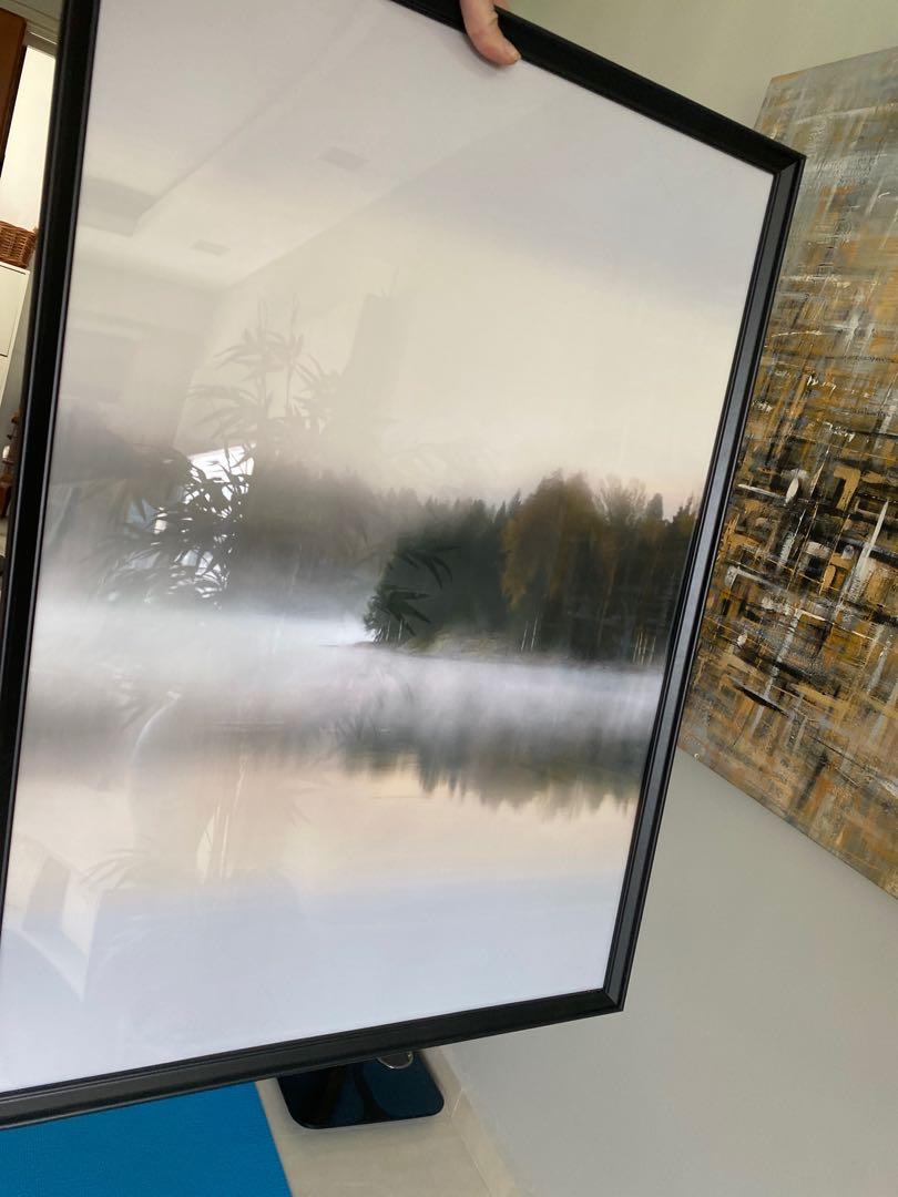 Ikea Painting with frame (Brand New), Furniture & Home Living, Home