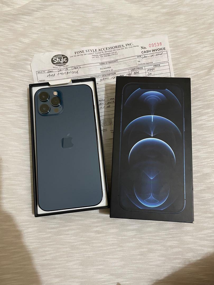 Iphone 12 Pro Max 128gb Pacific Blue Factory Unlock Ntc Local Mobile Phones Gadgets Mobile Phones Iphone Iphone 12 Series On Carousell