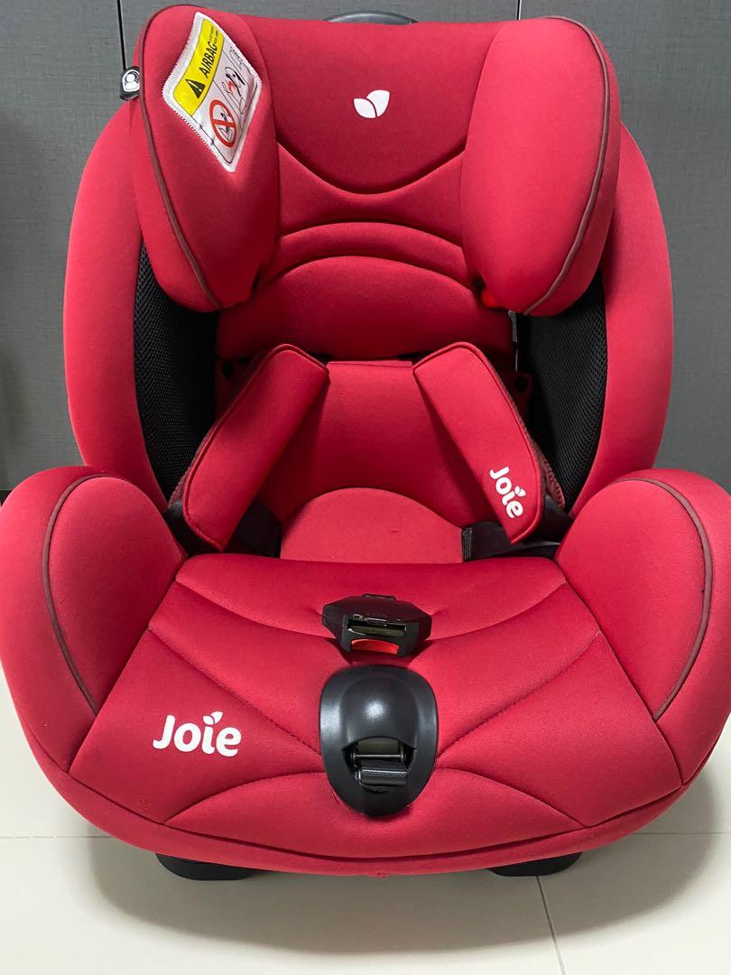 Joie Stages Red Cherry Car Seat Babies Kids Going Out Car