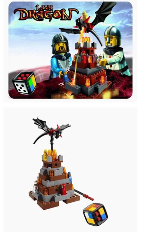 Lego lava hotsell dragon 3838