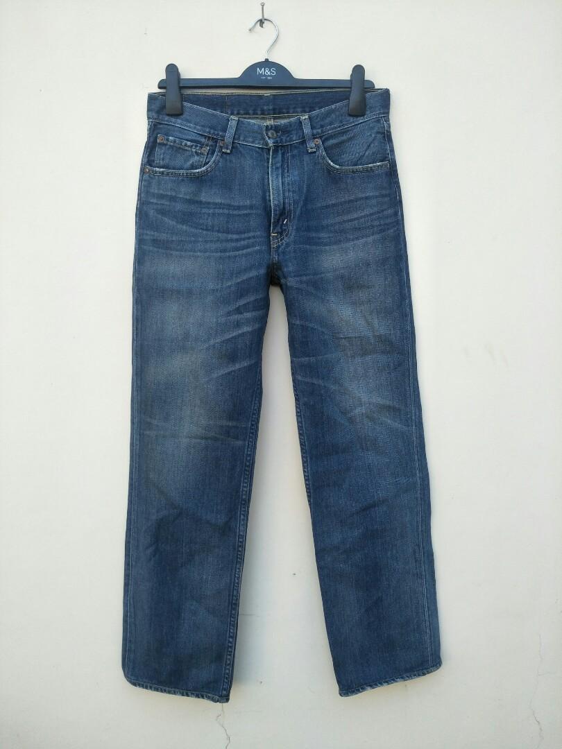 Levis 502 Size 32 Fit To 31, Fesyen Pria, Pakaian , Bawahan di Carousell