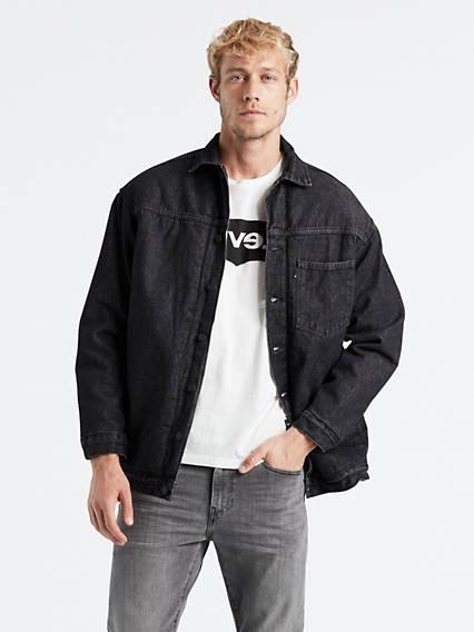 LEVI'S LINE 8 Denim JACKET, Men's Fashion, Coats, Jackets and Outerwear on  Carousell