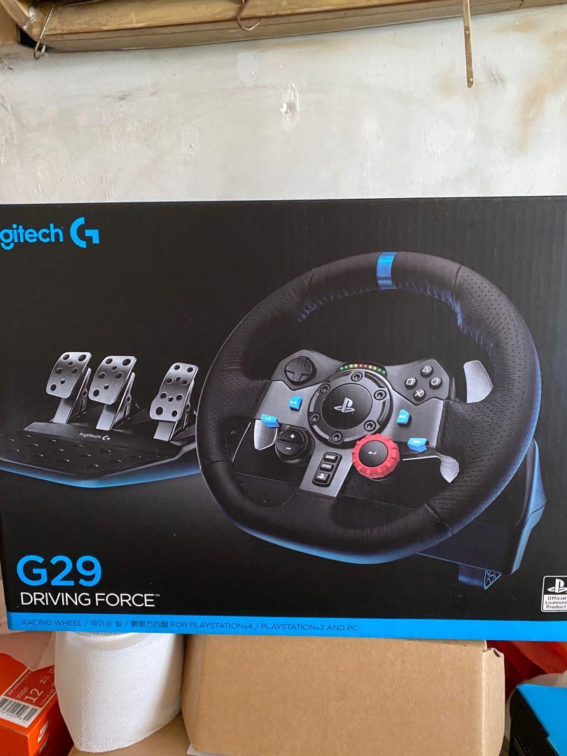 Logitech G29 with Shifter, Video Gaming, Gaming Accessories, Controllers on Carousell