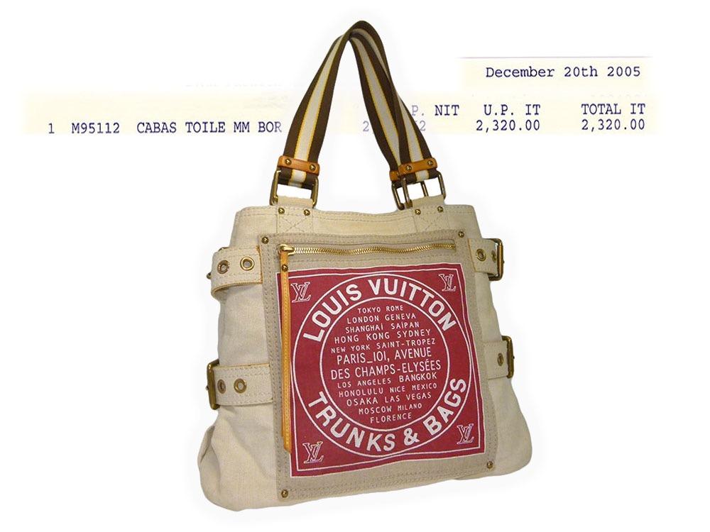 LOUIS VUITTON City Steamer MM Monogram Calfskin Tote Bag Burgundy - 20