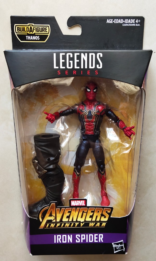 Marvel legends iron sales spider infinity war