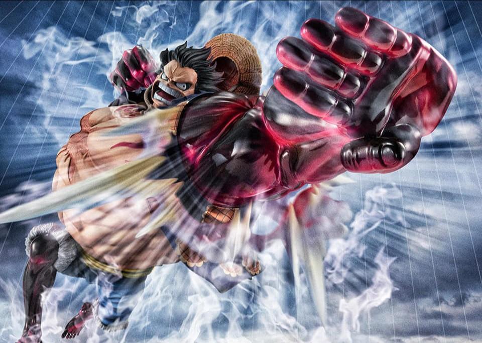 Megahouse Pre Order Portrait Of Pirates One Piece Sa Maximum Monkey D Luffy Gear 4 Bounce Man Hobbies Toys Toys Games On Carousell