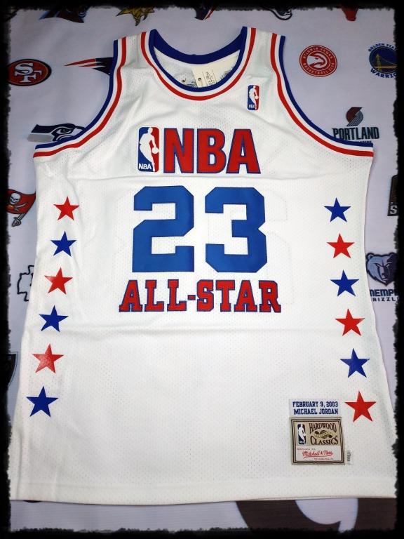 Michael Jordan Mitchell & Ness 2003 All Star Game Jersey - Super AAA