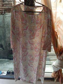 Mididress/Dress Batik MINT