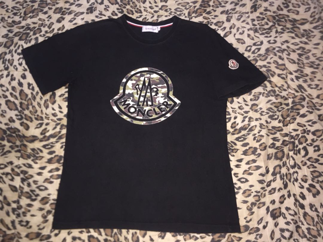 Moncler camo cheap t shirt