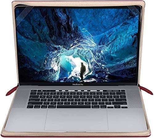 Model: A2141 TECOOL MacBook Pro 16 inch Case 2019 Slim Plastic Protective Hard Case Cover with Transparent Keyboard Cover for 2019 New MacBook Pro 16 with Touch Bar - Crystal Clear