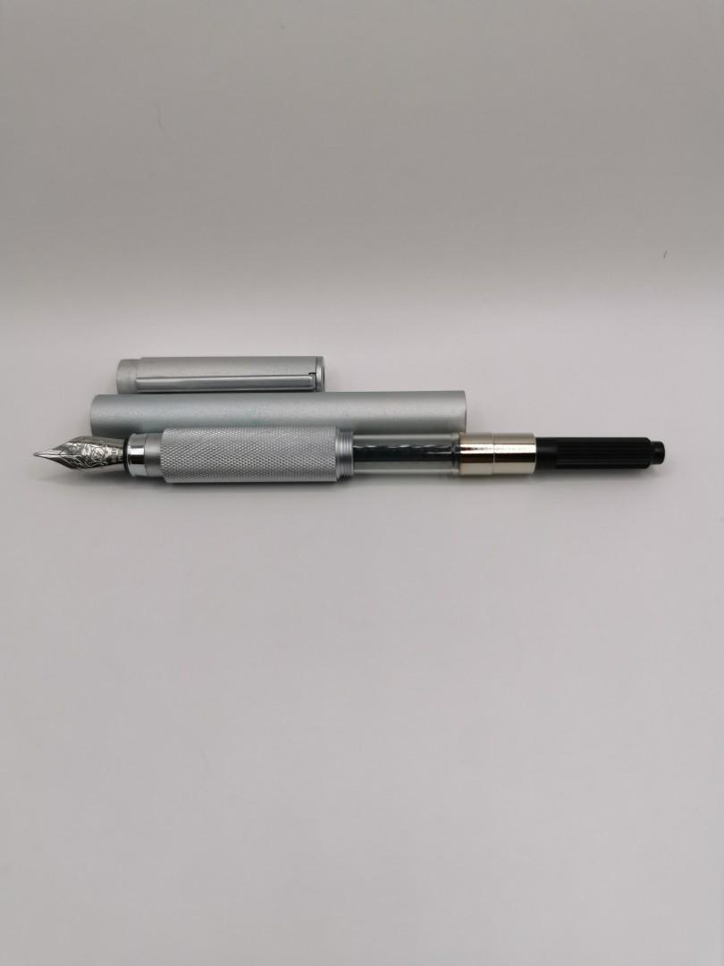 Muji Fountain Pen F Nib Schmidt Converter!, Hobbies & Toys, Stationery & Craft, Other Stationery