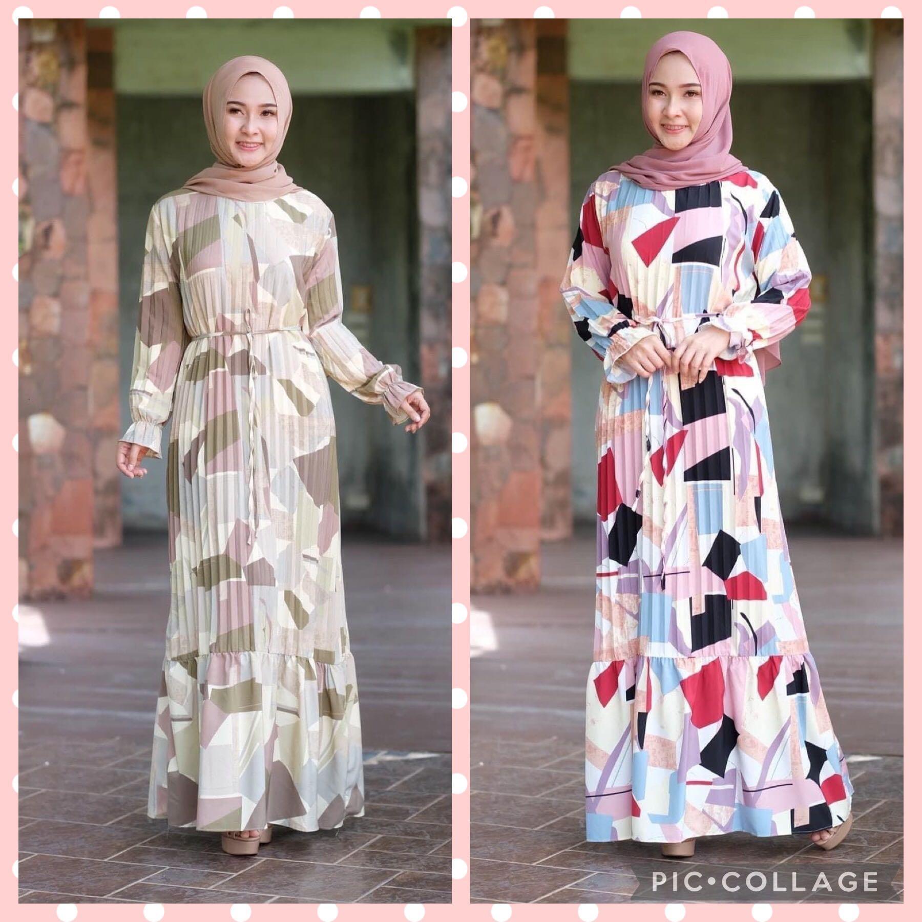Muslimah online maxi dress