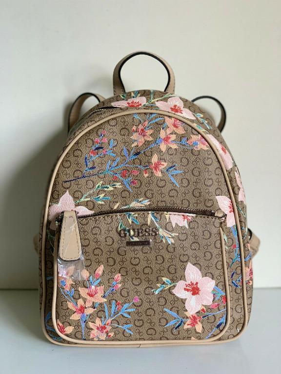 Floral guess backpack shop