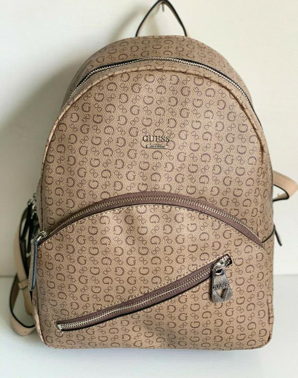 GUESS ROCK BEAT COLLECTION MOCHA BROWN TRAVEL BACKPACK BAG PURSE SALE Women s Fashion Bags Wallets Backpacks on Carousell
