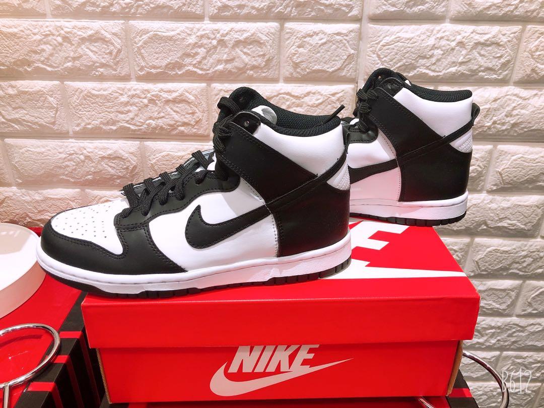 dunk high panda gs