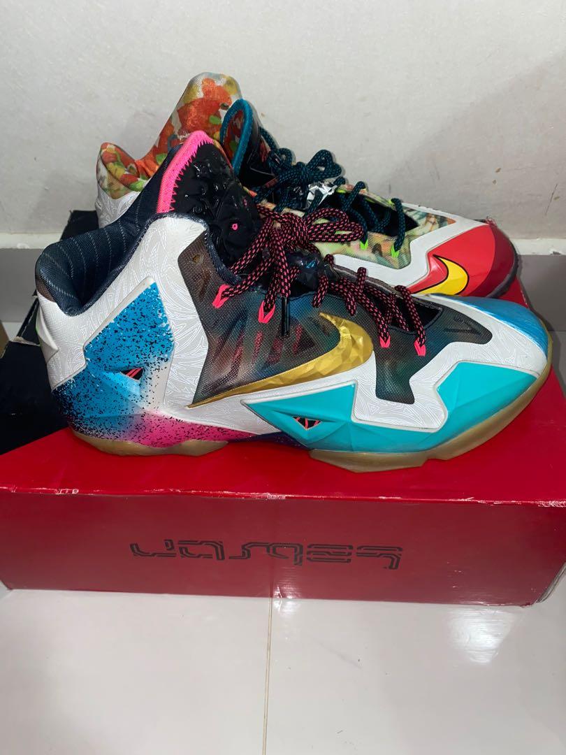 Red discount lebrons 11