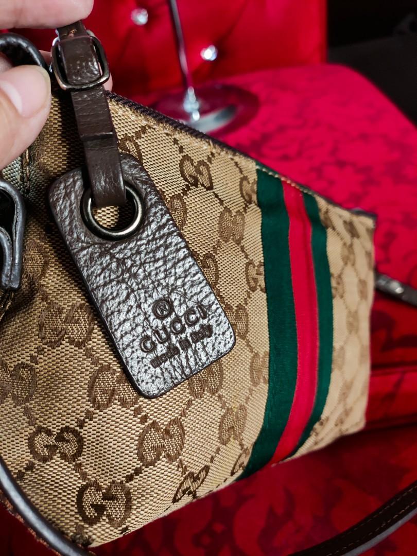 gucci cherry line sling bolsa