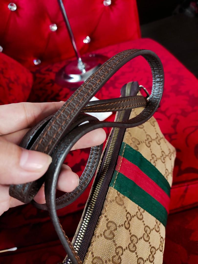 gucci cherry line sling bolsa