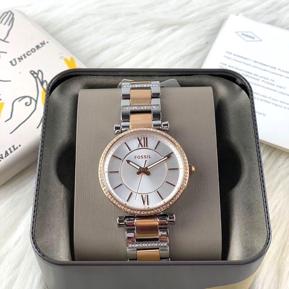 Original 100 Fossil Watch Carlie Movement ES4342 Fesyen Wanita Jam Tangan di Carousell